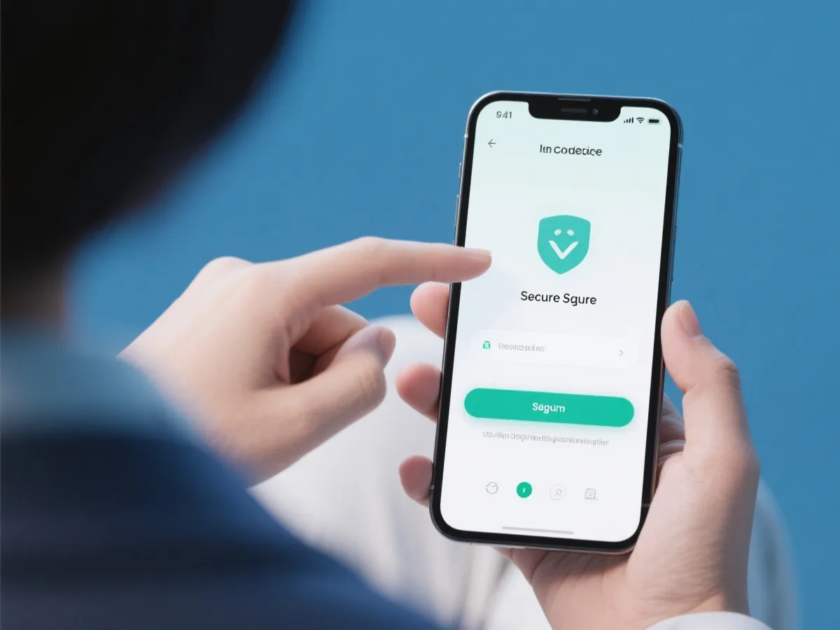 安全注册流程示意
